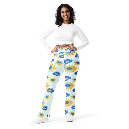 All-Over Print Flare leggings