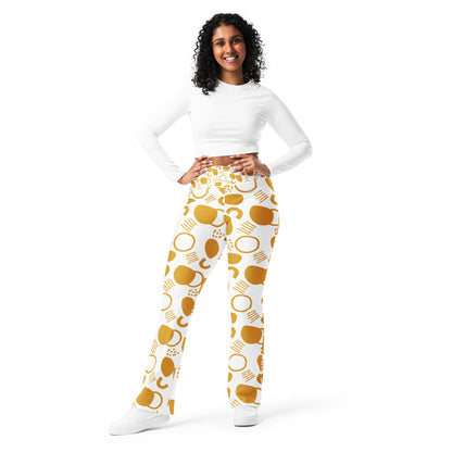 All-Over Print Flare leggings