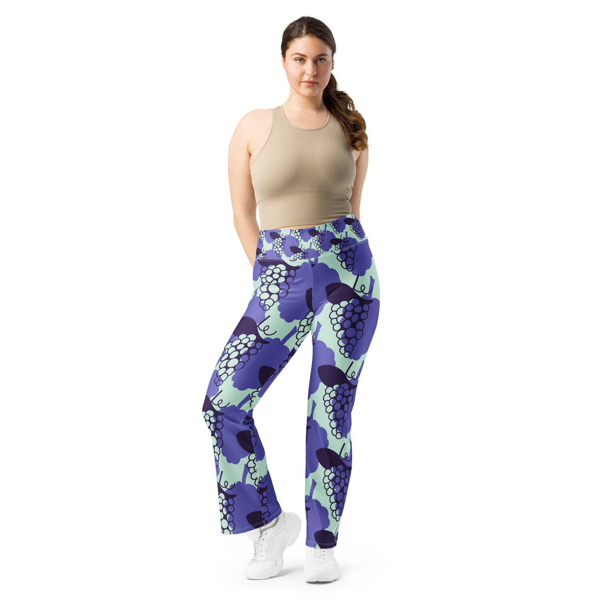 All-Over Print Flare leggings