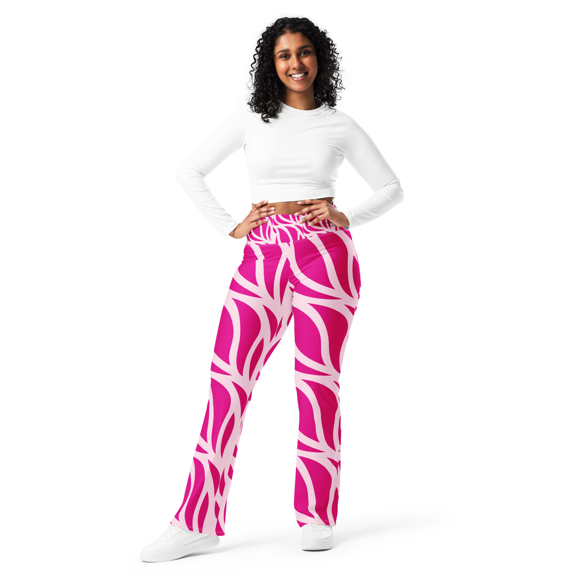 All-Over Print Flare leggings