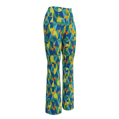 All-Over Print Flare leggings