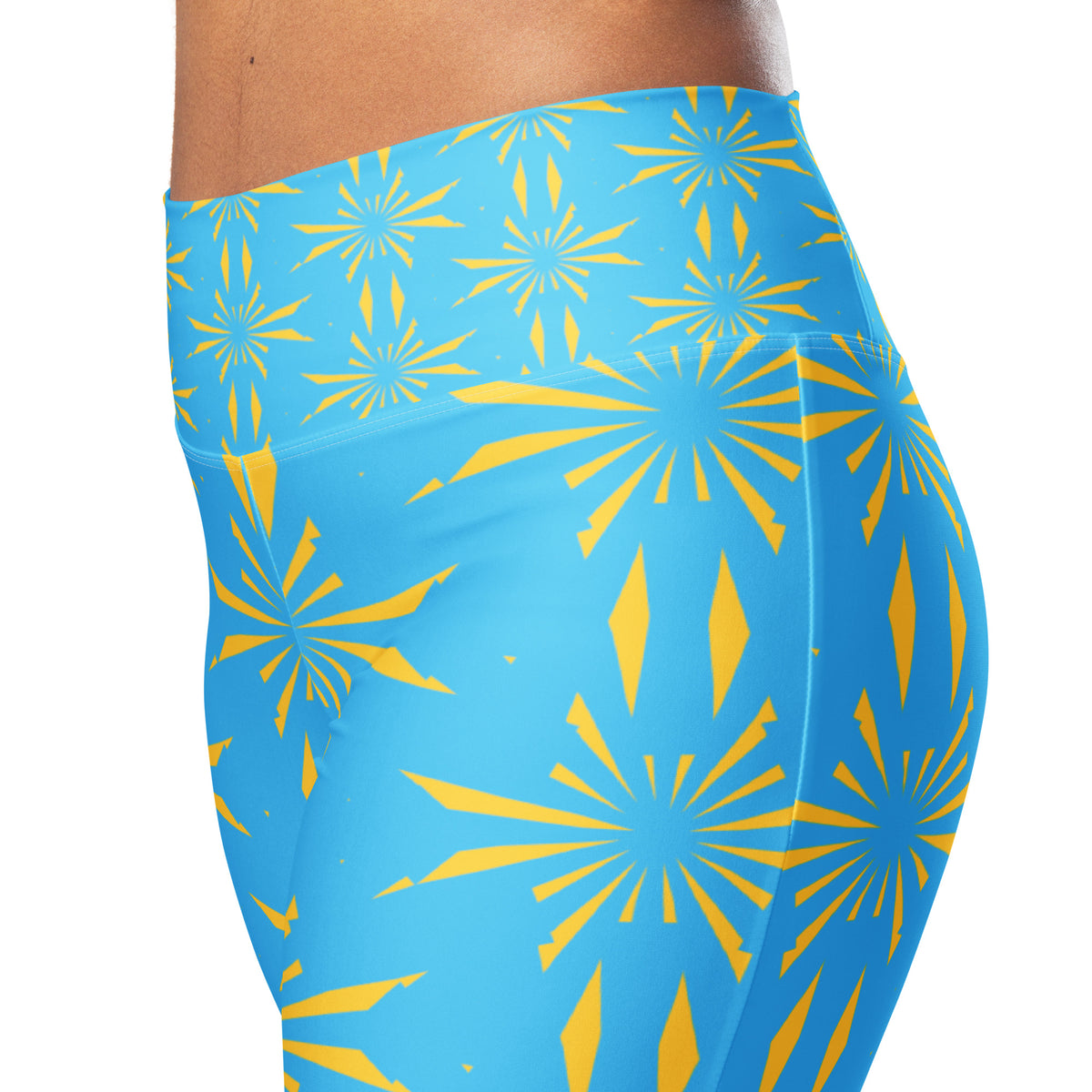 All-Over Print Flare leggings