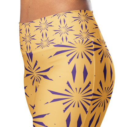 All-Over Print Flare leggings