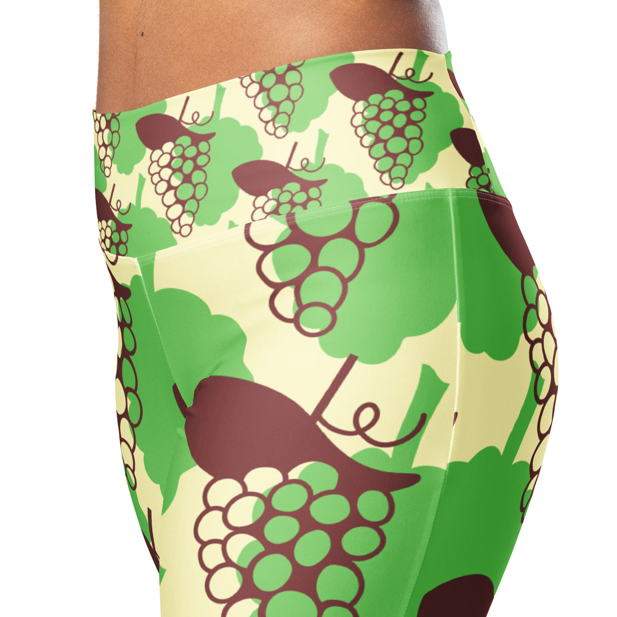 All-Over Print Flare leggings