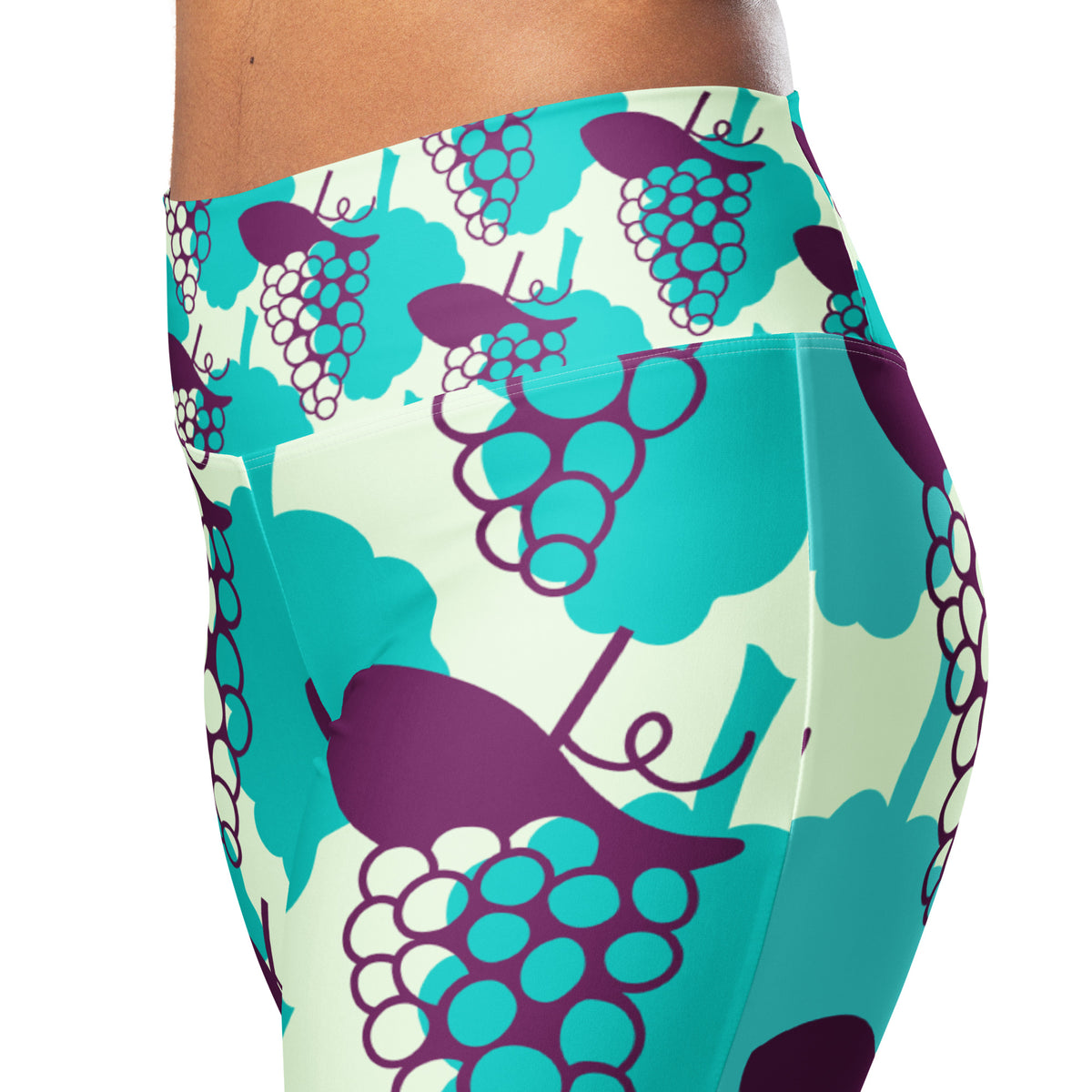 All-Over Print Flare leggings