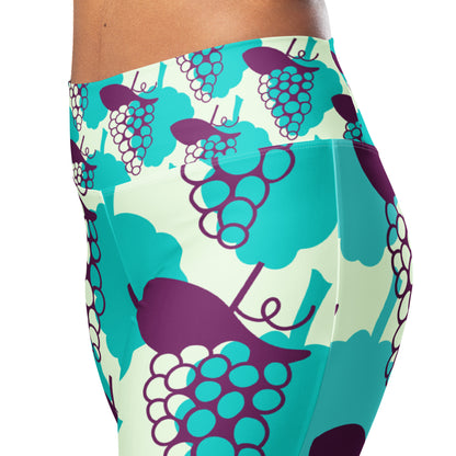 All-Over Print Flare leggings