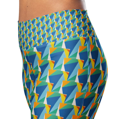 All-Over Print Flare leggings