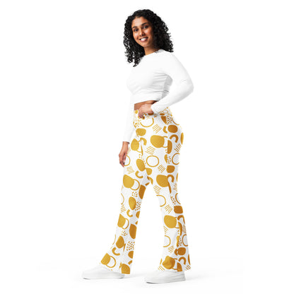 All-Over Print Flare leggings
