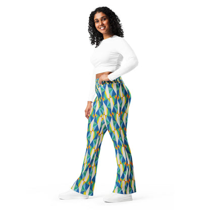 All-Over Print Flare leggings