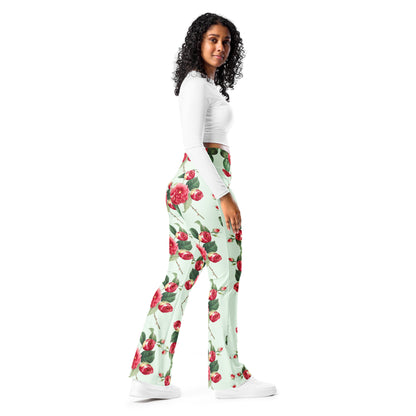 All-Over Print Flare leggings