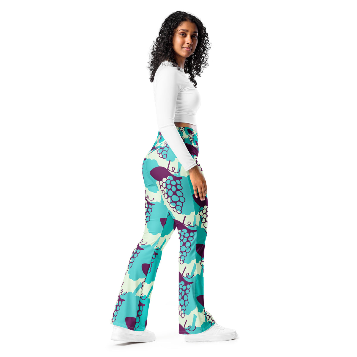 All-Over Print Flare leggings