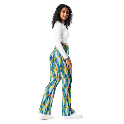 All-Over Print Flare leggings
