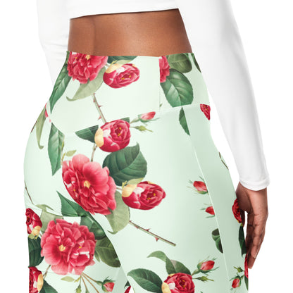 All-Over Print Flare leggings