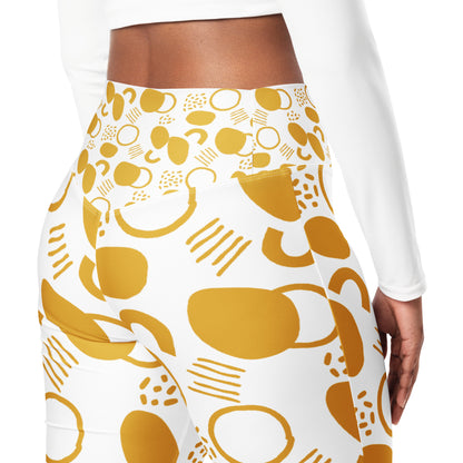 All-Over Print Flare leggings