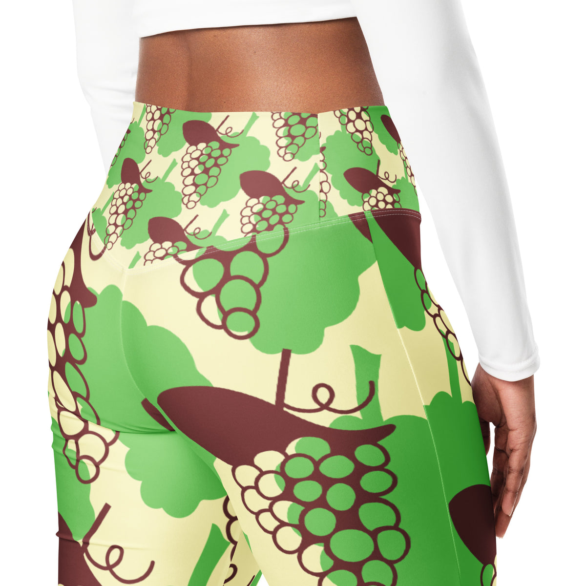 All-Over Print Flare leggings