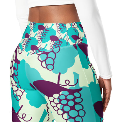 All-Over Print Flare leggings