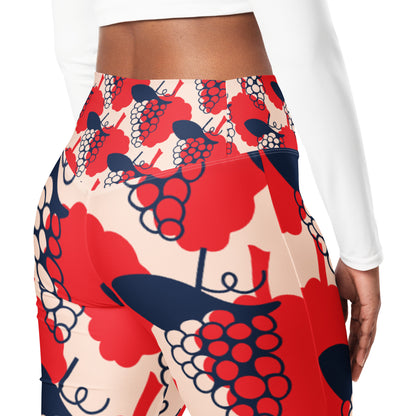 All-Over Print Flare leggings