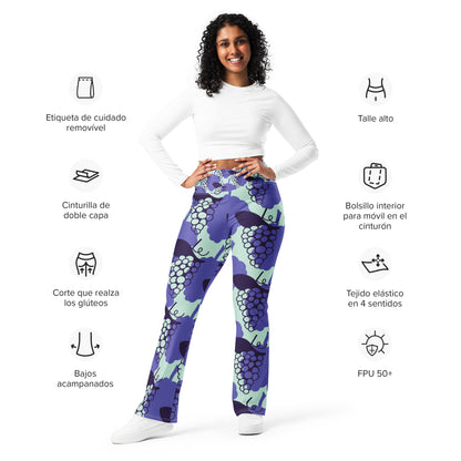 All-Over Print Flare leggings