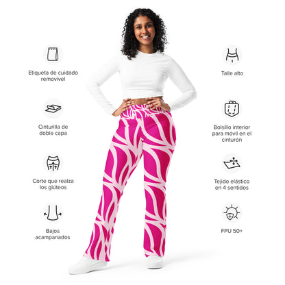 All-Over Print Flare leggings