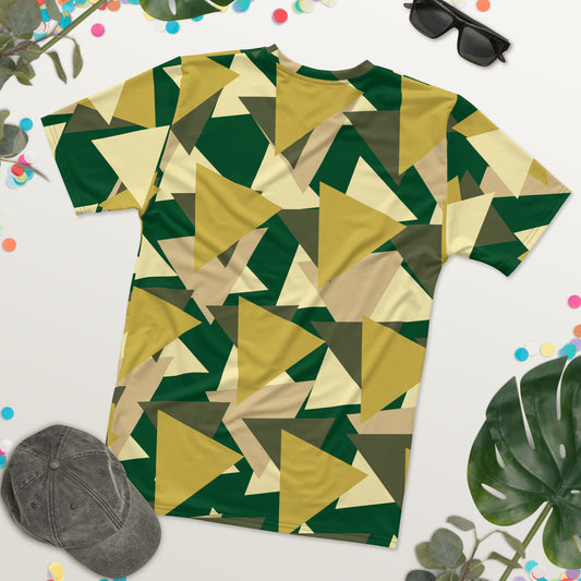 Men's All-Over Print Crew Neck T-Shirt Camouflage II