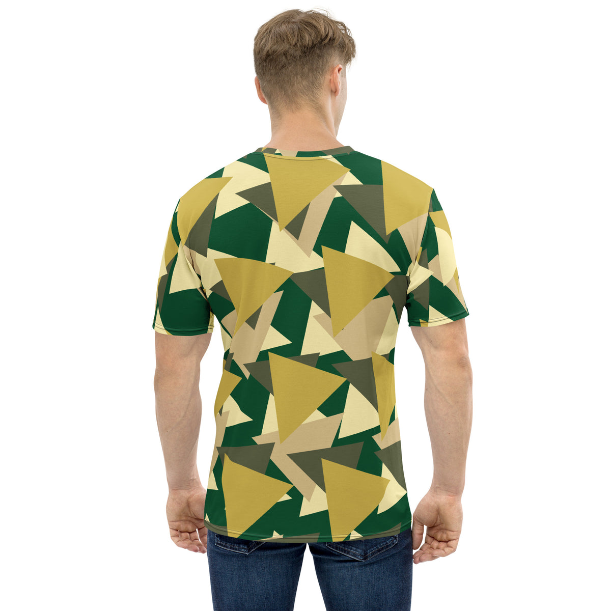 Men's All-Over Print Crew Neck T-Shirt Camouflage II