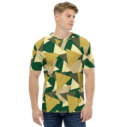 Men's All-Over Print Crew Neck T-Shirt Camouflage II