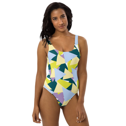 Triangle Diamonds One-Piece Swimsuit