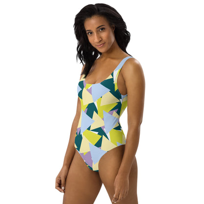 Triangle Diamonds One-Piece Swimsuit