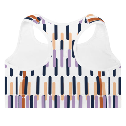 All-Over Print Padded Sports Bra