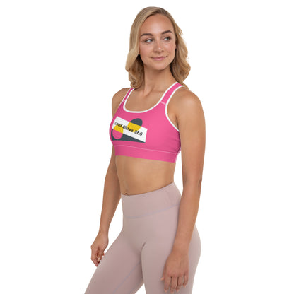 All-Over Print Padded Sports Bra