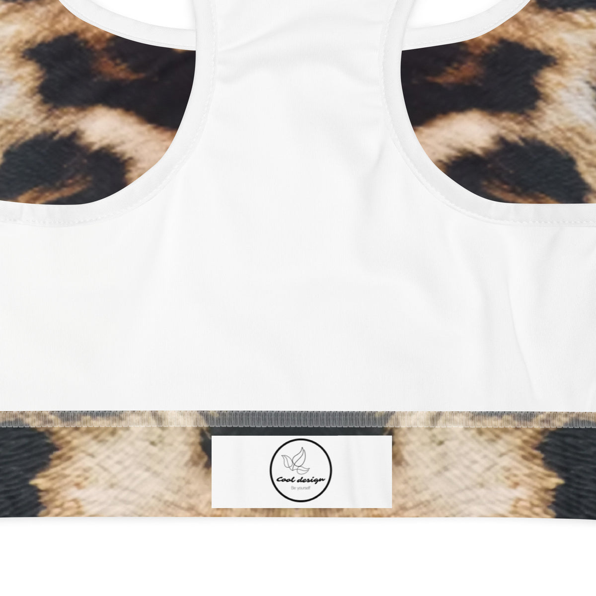 All-Over Print Padded Sports Bra