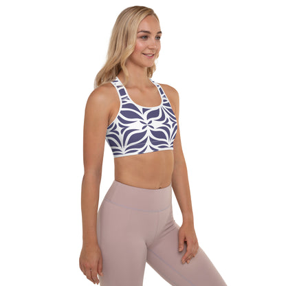 All-Over Print Padded Sports Bra