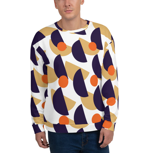 All-Over Print Recycled Unisex Sweatshirt Mushrooms Tolopea for Man