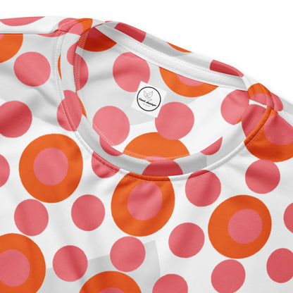 All-Over Print Recycled Unisex Sweatshirt Circles Froly Froly for Woman