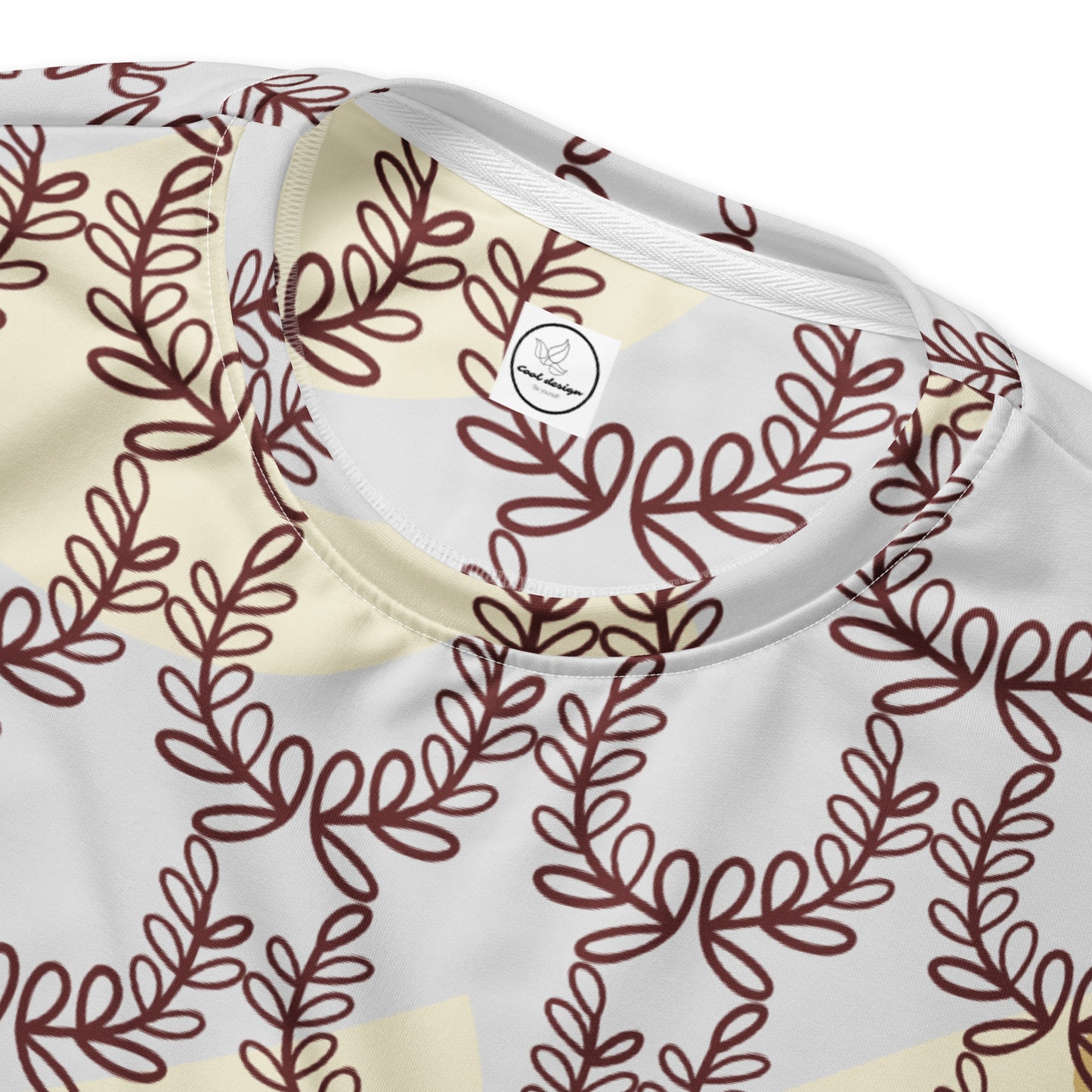 All-Over Print Recycled Unisex Sweatshirt Laurel Leaf Crown Whisper for Man