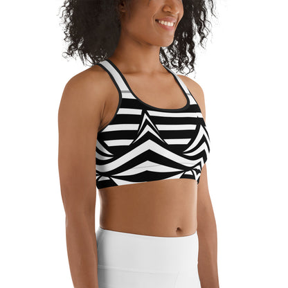 All-Over Print Sports bra