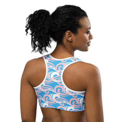 All-Over Print Sports bra