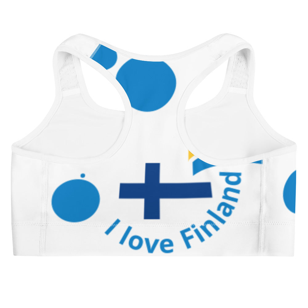 All-Over Print Sports bra