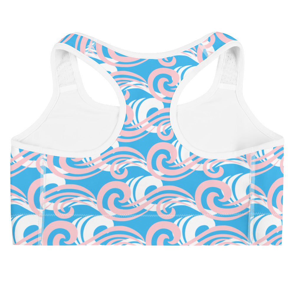 All-Over Print Sports bra