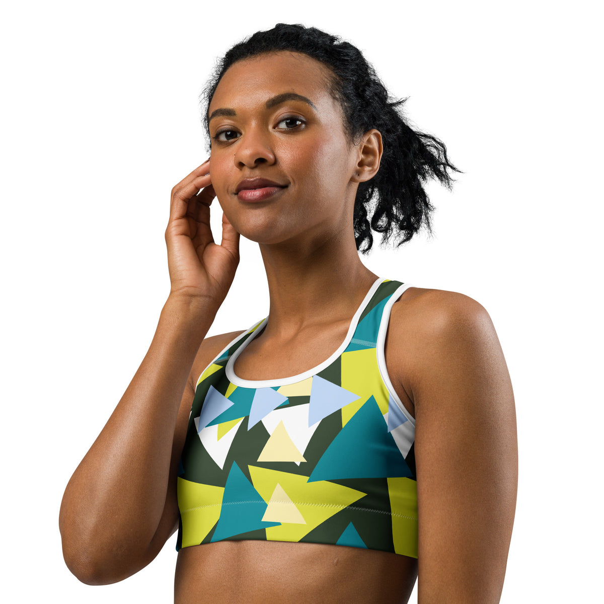 All-Over Print Sports bra