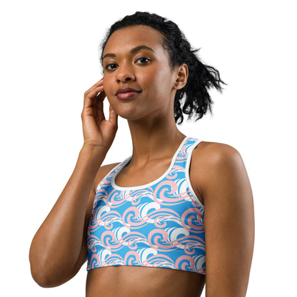 All-Over Print Sports bra