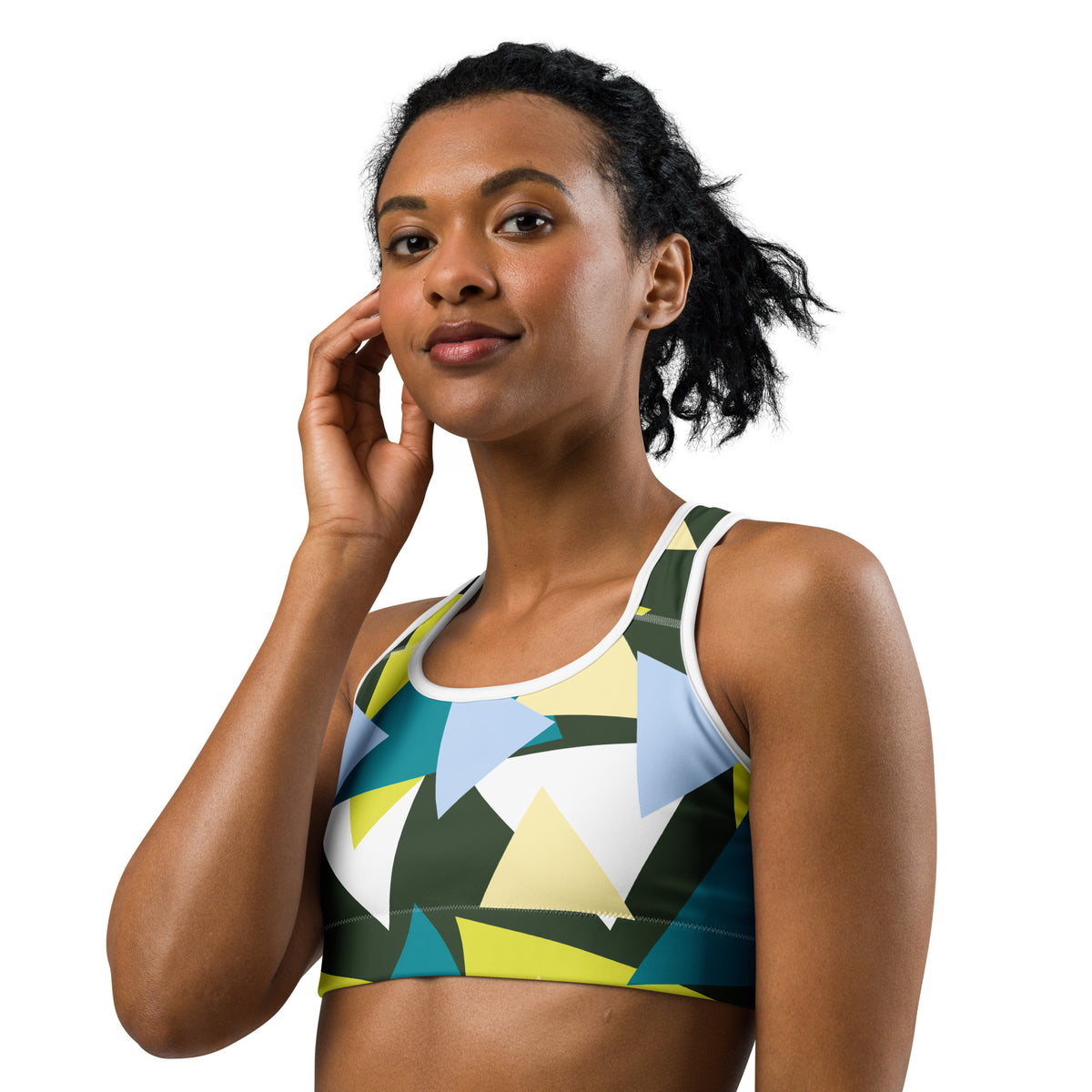 All-Over Print Sports bra