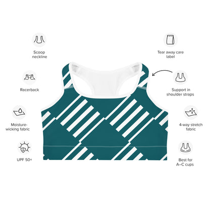 All-Over Print Sports bra