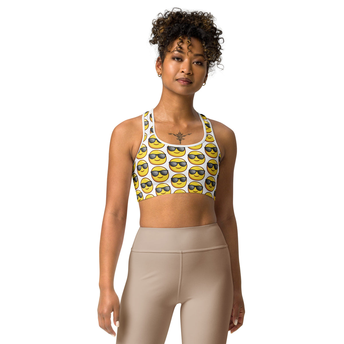 All-Over Print Sports bra