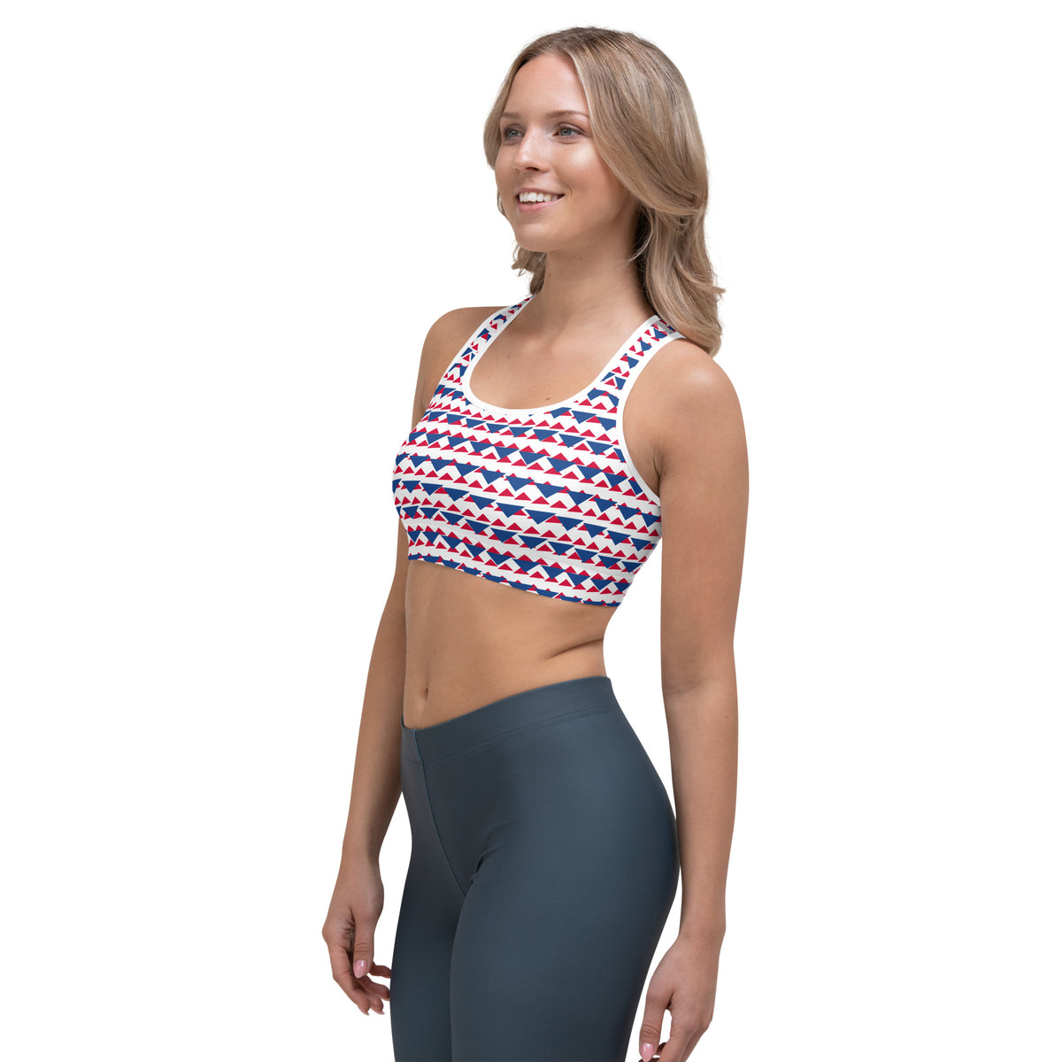 All-Over Print Sports bra