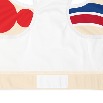 All-Over Print Sports bra