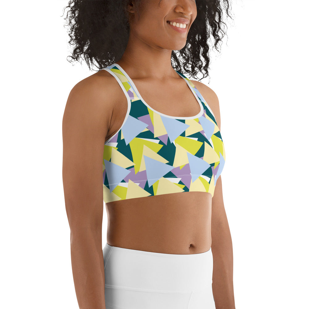 All-Over Print Sports bra