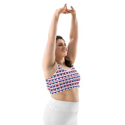 All-Over Print Sports bra