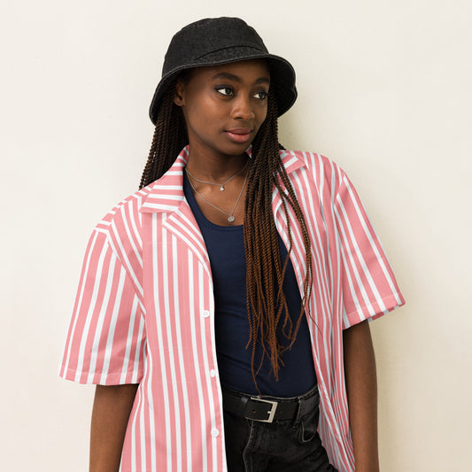 Unisex button shirt for woman