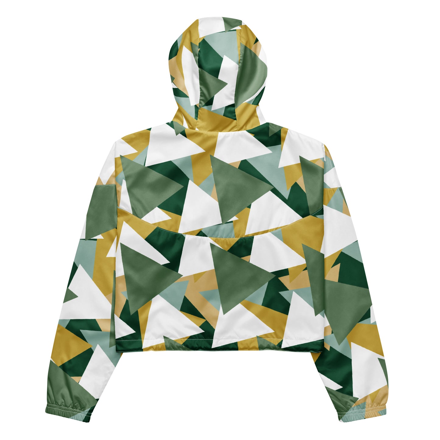 All-Over Print Women’s cropped windbreaker